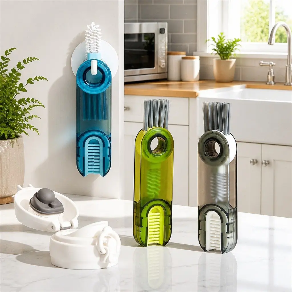 Three-Part Cleaning Brush Tool Set