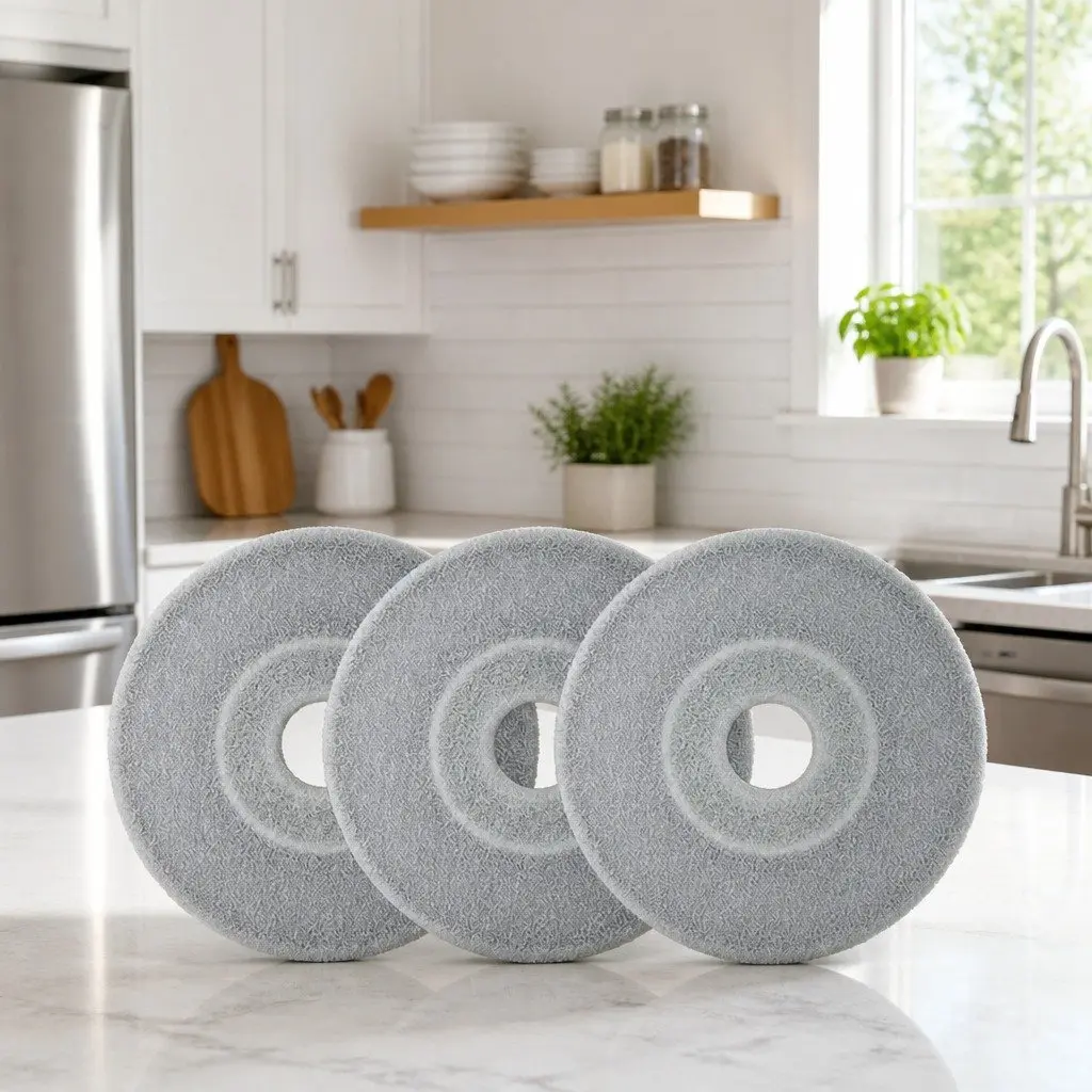 Rotary Flat Mop Cleaning System for Home Use 102x18x23cm