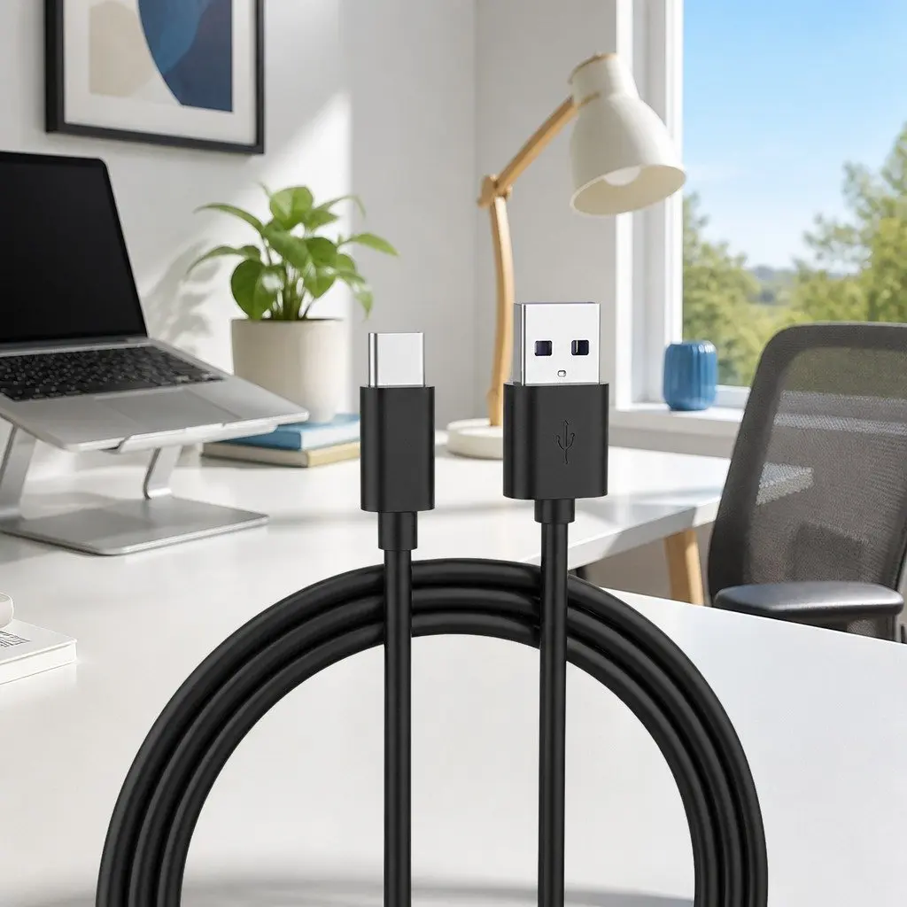 USB to USB-C Fast Charging Cable For Samsung Huawei Android Devices