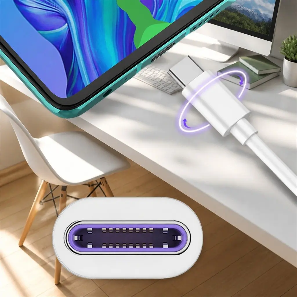 USB Type-C Fast Charging Cable 40W Power Cord for Mobile Devices