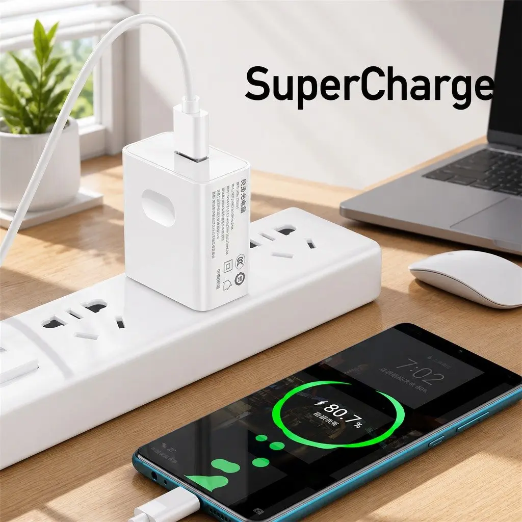 USB to USB-C Fast Charging Cable for Smartphones 1 Meter