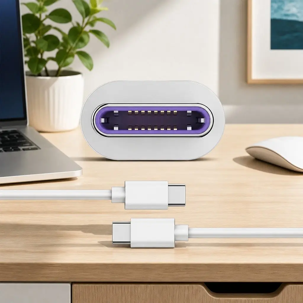 USB to USB-C Fast Charging Cable for Smartphones 1 Meter