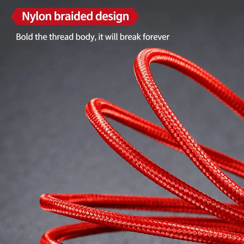 4-in-1 USB Charging Cable Nylon Woven Super Fast Charge Multi Device Connector