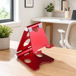Portable Foldable Phone Holder Multi-Function Metal Adjustable Stand Universal