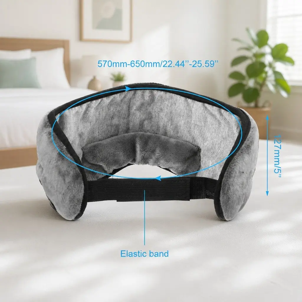 Bluetooth 5.0 Wireless Stereo Eye Mask Headphones Sleep Music Relaxation