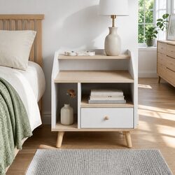 Nordic Bedside Table Dimensions: 47 × 39 × 53 cm