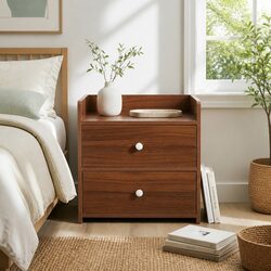 Specifications of Vintage Nightstand with Drawer Storage