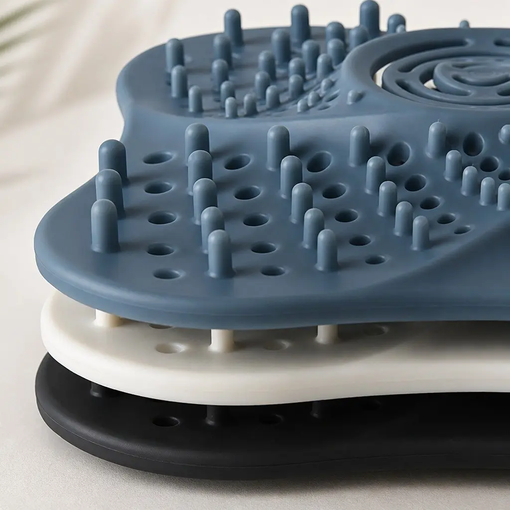 Silicone Drain Cover Kitchen Sink Toilet 13cm Black
