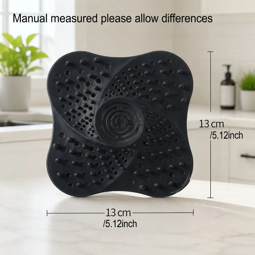 Silicone Drain Cover Anti Blocking Odor Proof Kitchen Sink Toilet White Filter