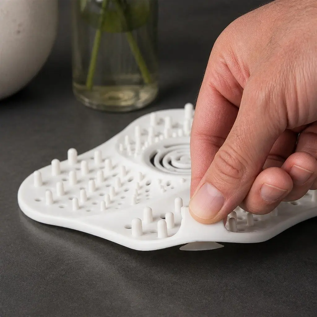 Silicone Drain Cover for Kitchen Bathroom Laundry Room 13cm X 13cm X 2cm