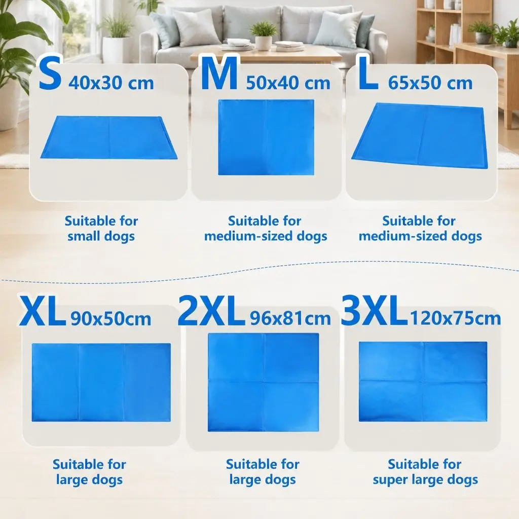 Pet Cooling Cushion Ice Mat M Size