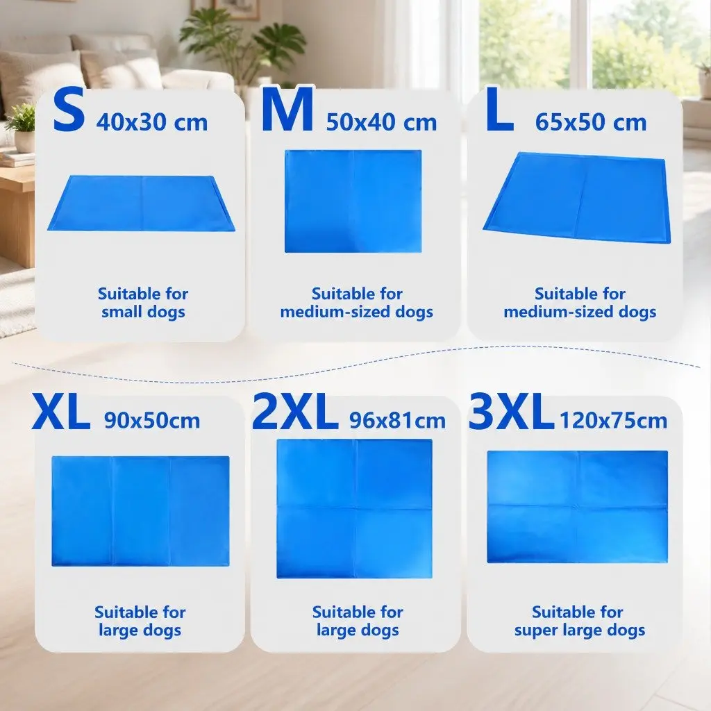 40cm x 30cm Pet Cooling Pad with Durable Materials