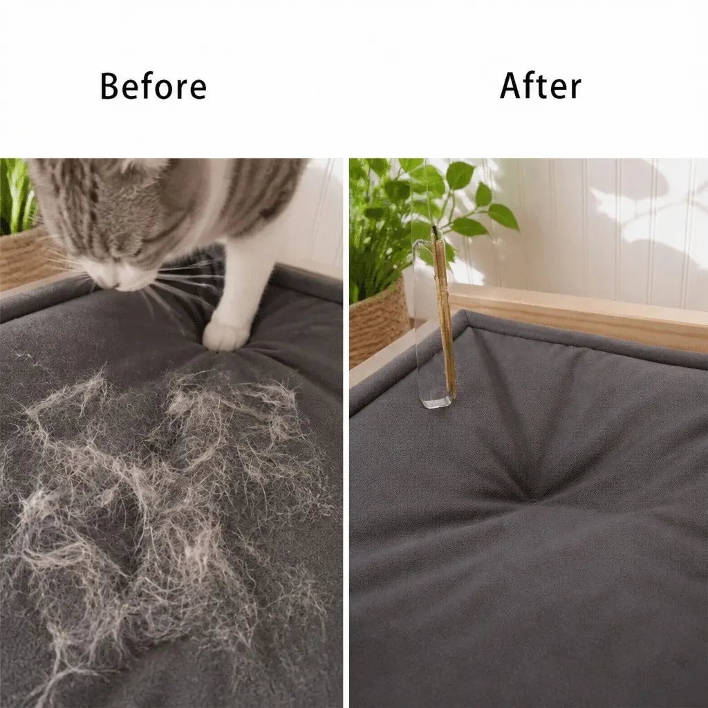 Portable Lint Remover for Clothing Bedding Furniture and Car Upholstery Compact Size