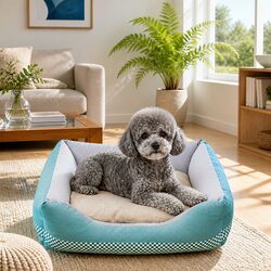 Pet Nest Checkerboard Dog Cat Sleeping Bed Four Seasons Universal Pet Supplies S