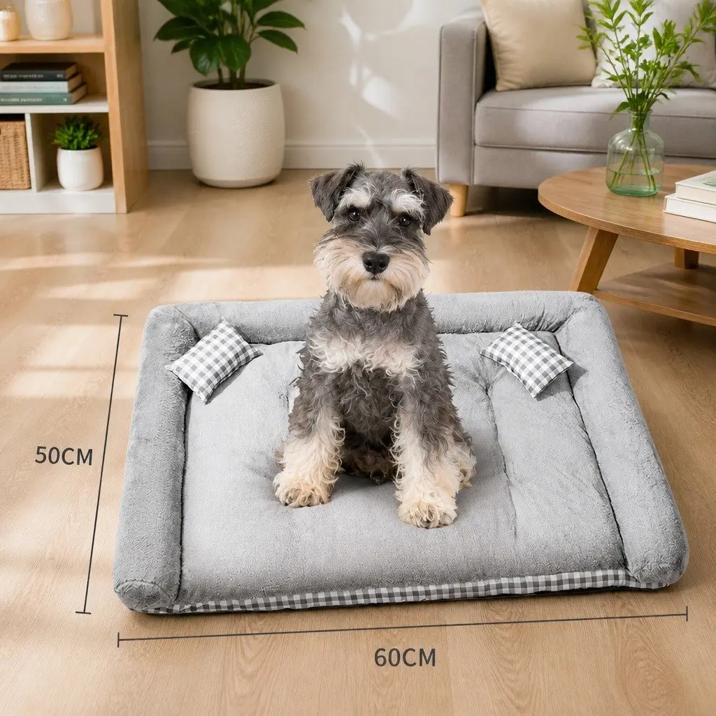 Dog Bed for Pets, Soft Sleeping Mat for Dogs and Cats, Medium Size