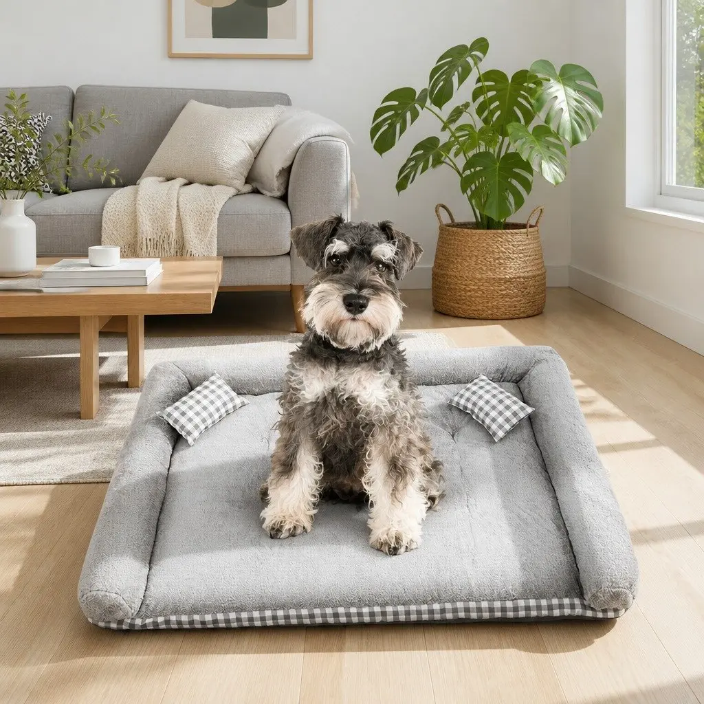 Dog Bed for Pets, Soft Sleeping Mat for Dogs and Cats, Medium Size