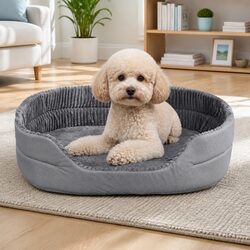Durable Pet Cooling Mat: 47x35x17cm, Grey