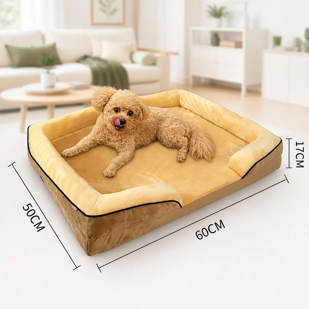 Dog Sofa Bed for Pets 60x50x17cm