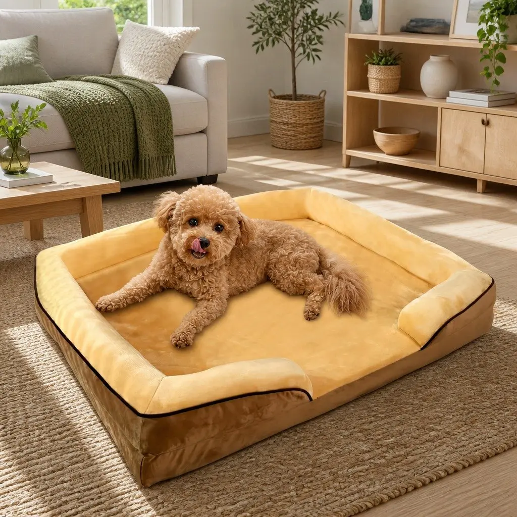 Dog Sofa Bed for Pets 60x50x17cm