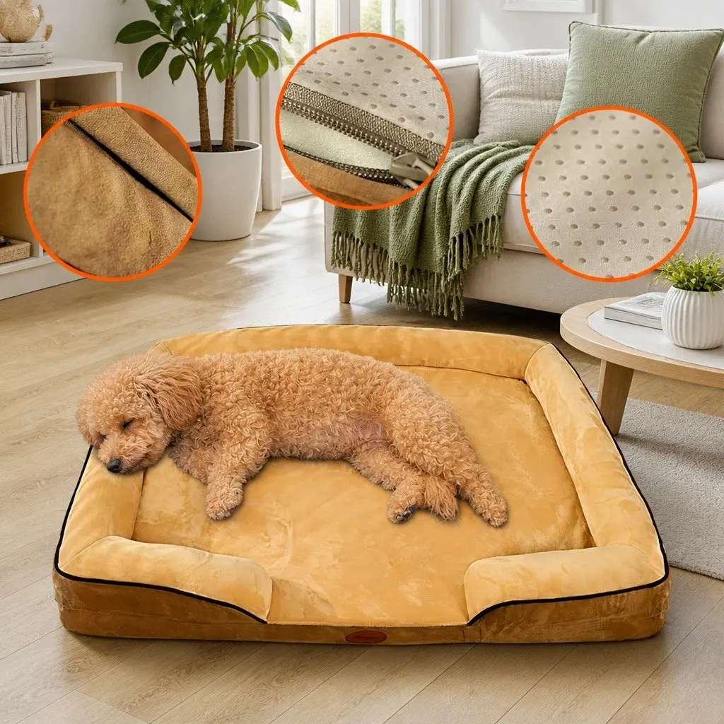 Dog Sofa Bed for Pets 60x50x17cm