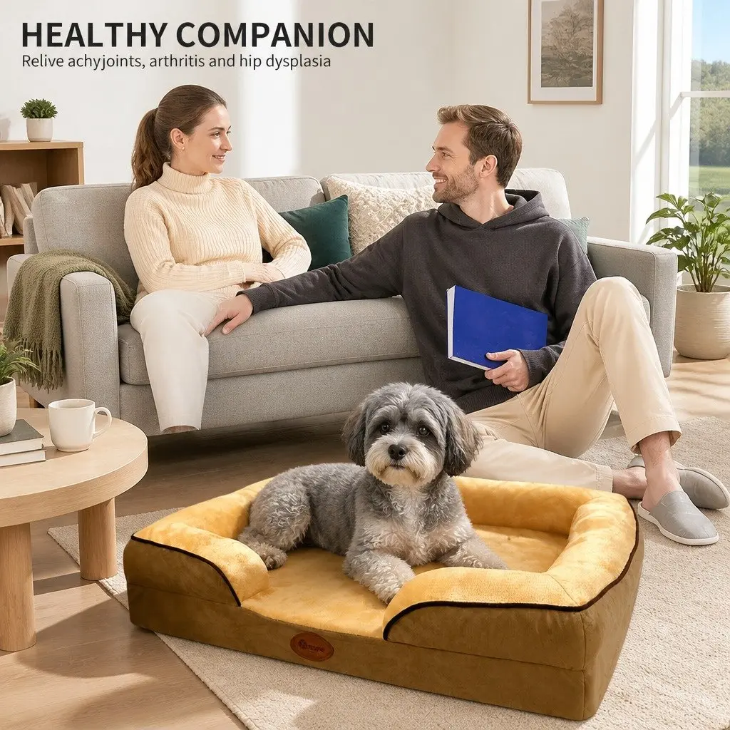 Dog Sofa Bed for Pets 60x50x17cm