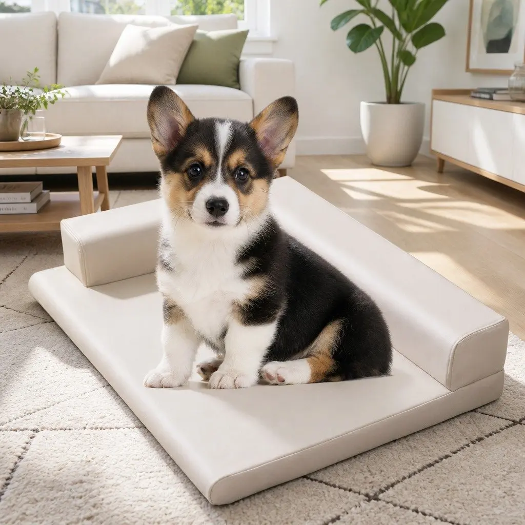 Pet Dog Bed Soft Warm Waterproof Puppy Cat Cozy Nest Sofa Cushion Mat Pad