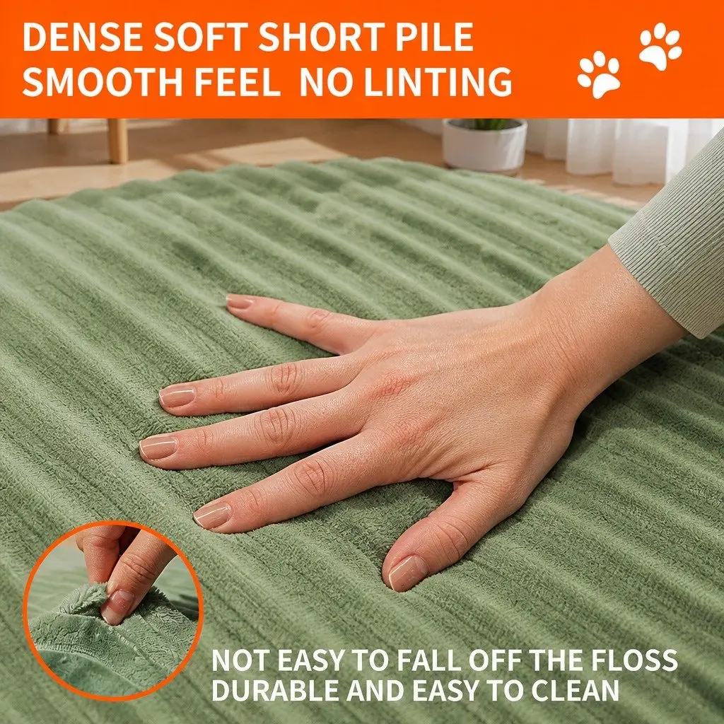 3D Semi-Enclosed Pet Nest Bed Avocado Cushion Cave House Dog Cat