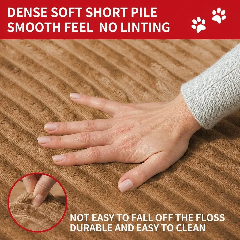 Semi-Enclosed Pet Nest Large 3D Design Khaki Bed House Cave Shelter