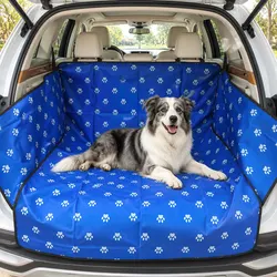 Pet Car Seat Cover: Dimensions 155x105x35cm, Blue Color