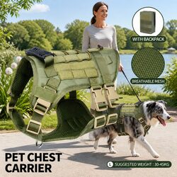 Tactical Pet Chest Rig Specifications: Durable Outdoor Gear