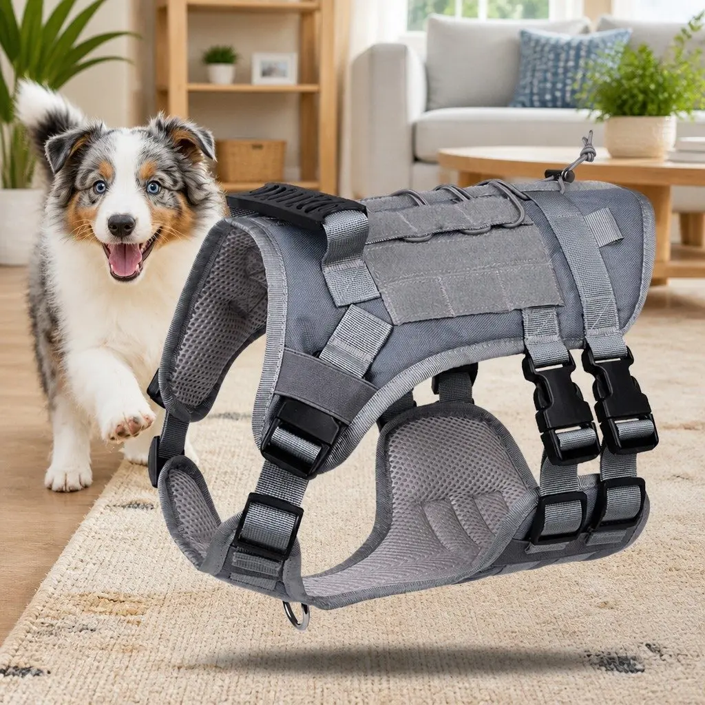 Small Dog Cat Vest Harness Leads Walking Leash Mesh Clothes Collar Pet Accessory