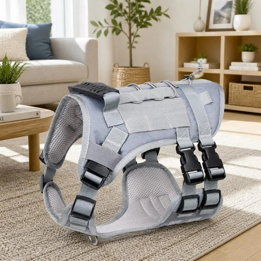 Small Dog Cat Vest Harness Leads Walking Leash Mesh Clothes Collar Pet Accessory