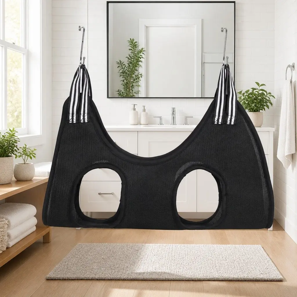 Pet Grooming Hammock for Dogs Cats Bath Care Trimming Beauty Helper Support Small