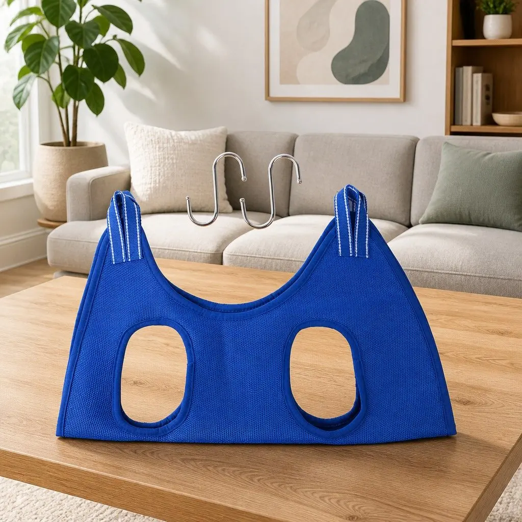 Pet Grooming Hammock for Small Medium Pets 60cmX47cm for Nail Trimming Bathing Health Care