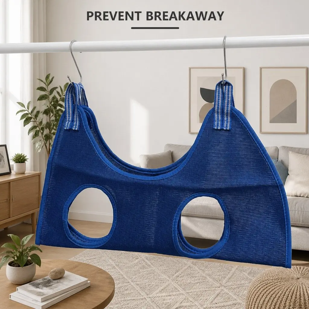 Pet Grooming Hammock for Small Medium Pets 60cmX47cm for Nail Trimming Bathing Health Care