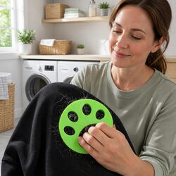 Pet Hair Remover Laundry Ball Silicone Lint Catcher Clothes Cleaning Tool Green