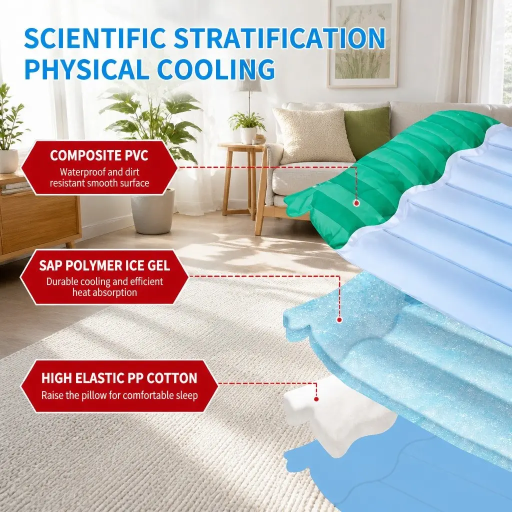Pet Cooling Mat for Dogs and Cats 85x67cm