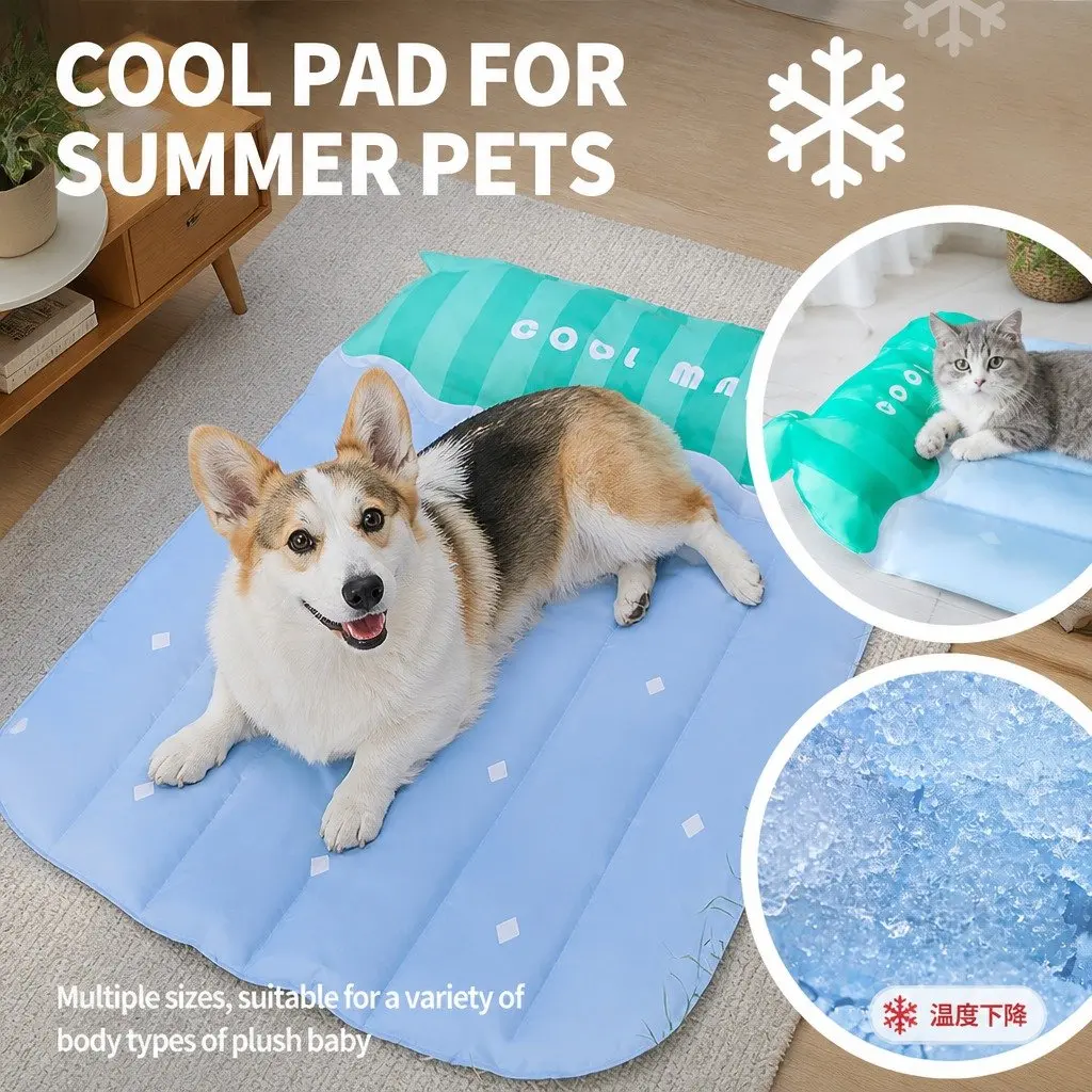 Pet Cooling Mat for Dogs and Cats 85x67cm