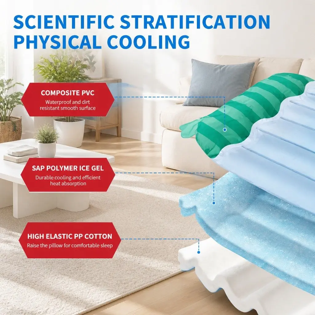 Pet Cooling Mat for Dogs and Cats 66x58cm