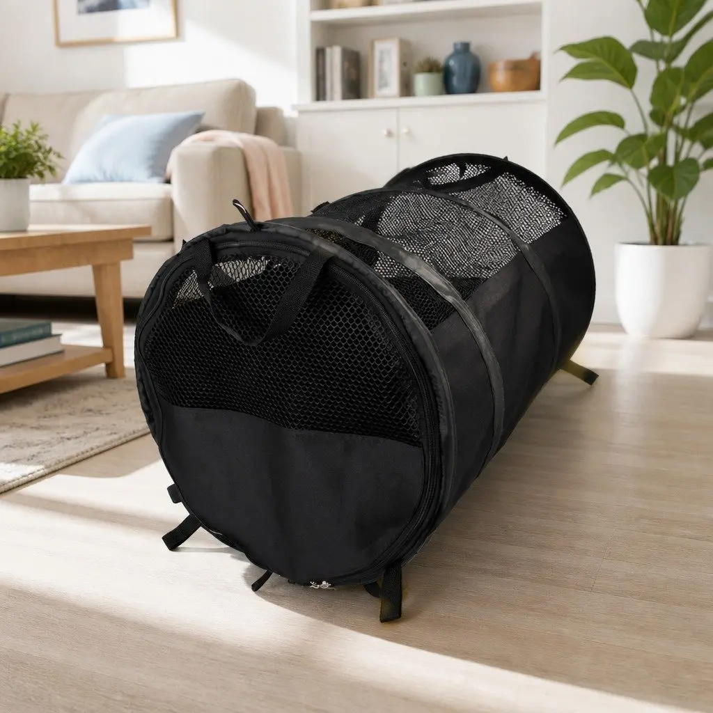 Portable Foldable Pet Carrier Bag for Cats Dogs Size 123x58x58cm