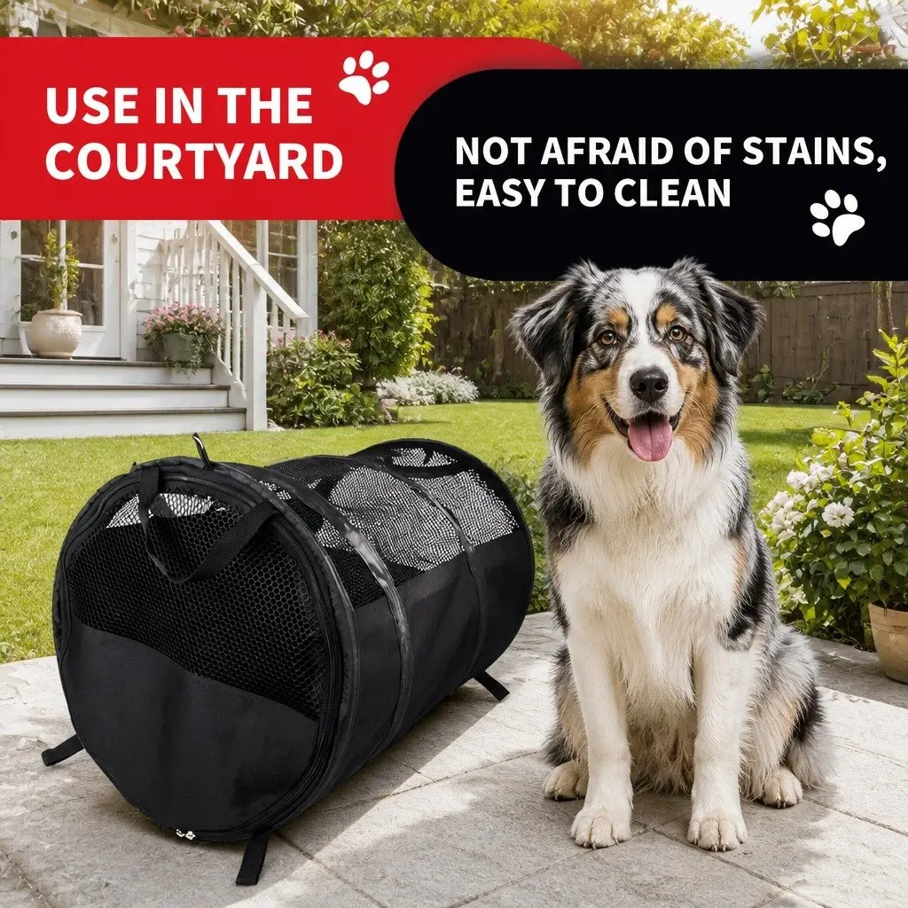 Portable Foldable Pet Carrier Bag for Cats Dogs Size 123x58x58cm