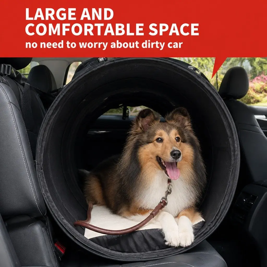 Foldable Pet Carrier Bag Portable Cat Dog Travel Transport Car Seat