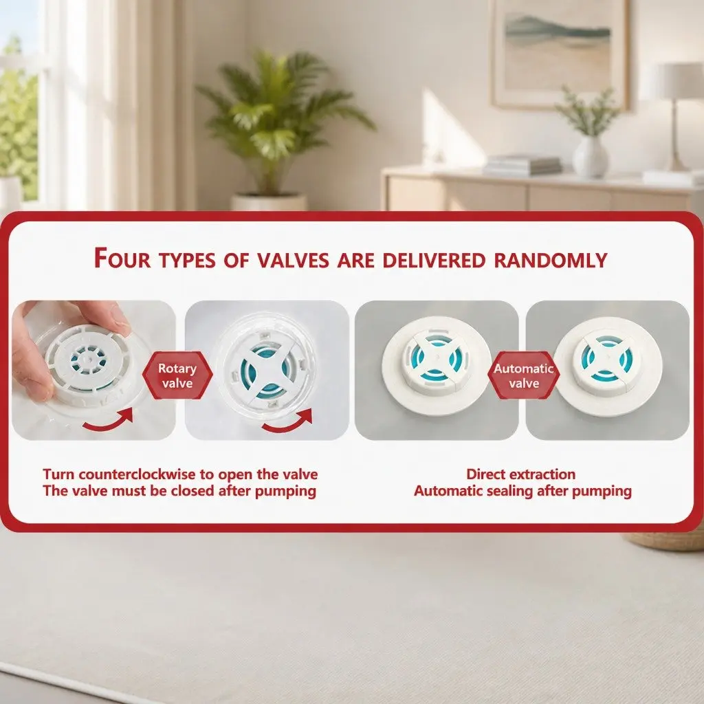 Vacuum Storage Bag for Bedding and Clothes Organizer Household Size S