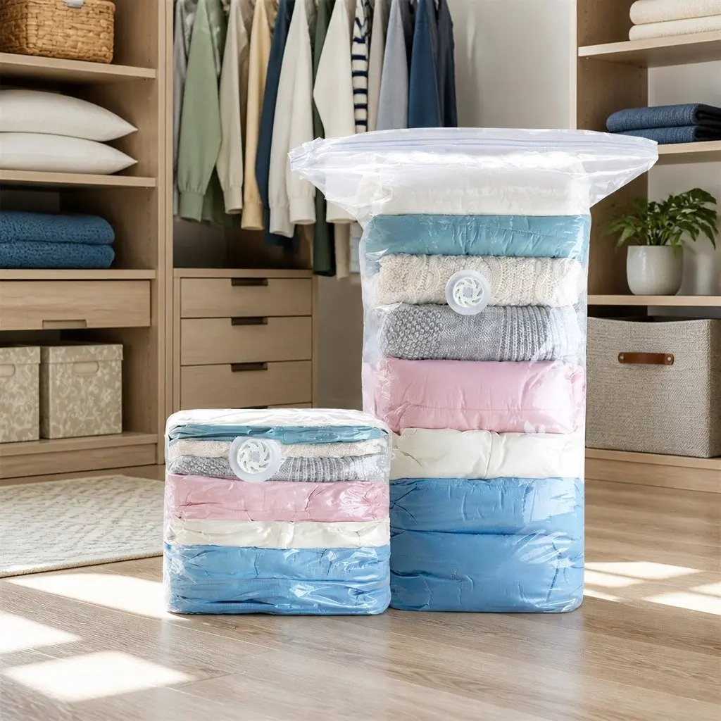 Vacuum Compression Storage Bag XL for Household Use