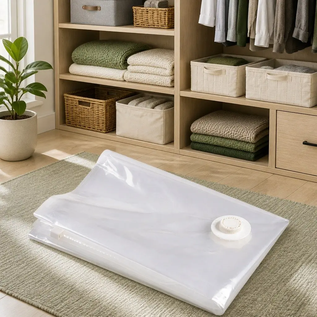 Vacuum Compression Storage Bag XL for Household Use