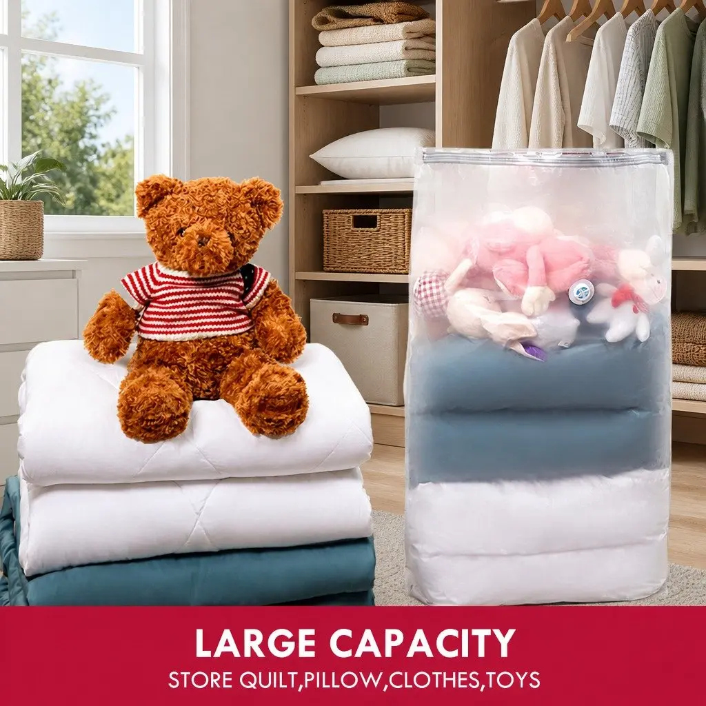 Vacuum Compression Storage Bag XL for Household Use