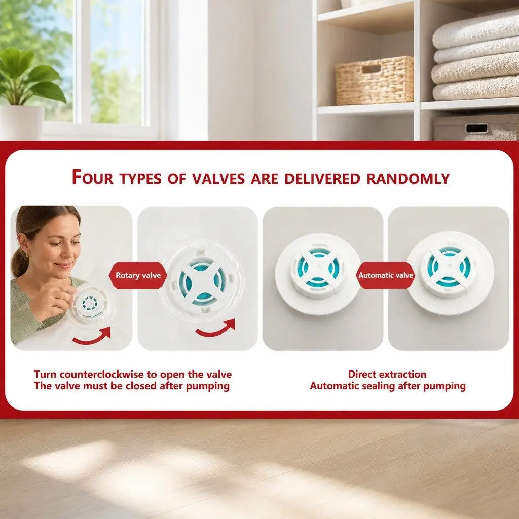 Vacuum Compression Storage Bag XL for Household Use