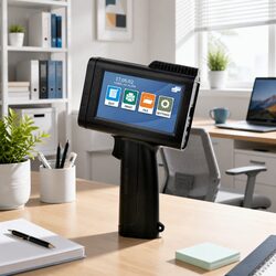 Portable Handheld Smart Date Coder Inkjet Printer Machine Large Font Coding