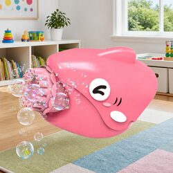 Specifications of the 15-Hole Shark Bubble Gun Toy