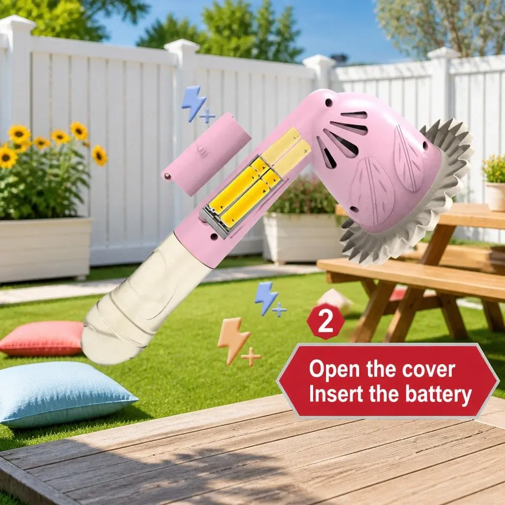 Handheld Bubble Machine Sunflower Summer Kids Water Toys Green Outdoor Fun